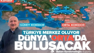 Türkiye yeni ekonomik koridor oldu.