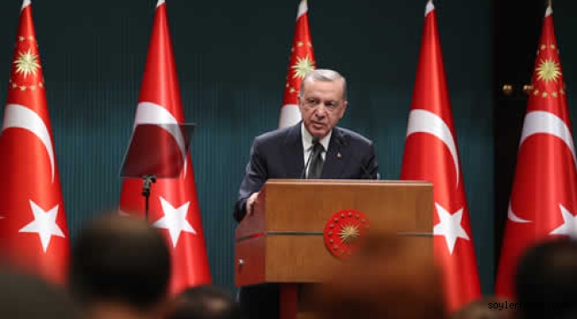 ​​​​​​​Erdoğan, "Türkiye Yüzyılı ile evlatlarımızı nesillerin özlemi olan güvenlik ve refah seviyesine çıkarmak istiyoruz"