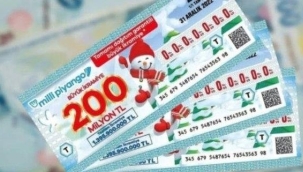 MİLLİ PİYONGO BÜYÜK İKRAMİYE ÇEYREK BİLETE ÇIKTI