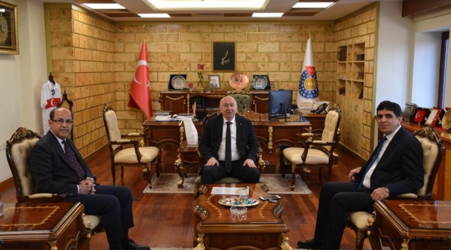  Rektör Alma'dan KSÜ Rektörü Yasım'a Ziyaret