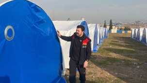 Savcı Sayan'ın Ağrı Çadır Kent projesi tamam