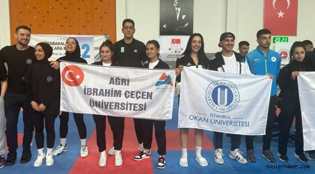 AİÇÜ'lü Öğrenciler Şampiyonalardan Madalyalarla Döndü