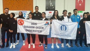 AİÇÜ'lü Öğrenciler Şampiyonalardan Madalyalarla Döndü