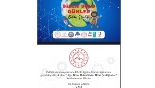 VALİ VAROL'DAN BİLM ŞENLİĞİNE DAVET