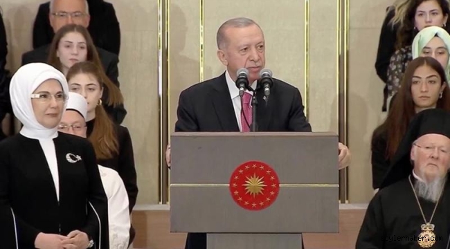 ​​​​​​​Cumhurbaşkanı Erdoğan: Türkiye Yüzyılı'nı nakış nakış işleyeceğiz.