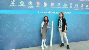 DOĞUBAYAZITLI ÖĞRENCİLER, TÜBİTAK TÜRKİYE FİNALİ'NDE BİRİNCİ OLDU