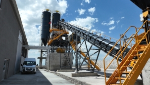 Ağrı Kilit Parke Bordür Taş Fabrikası Seri Üretime Başladı