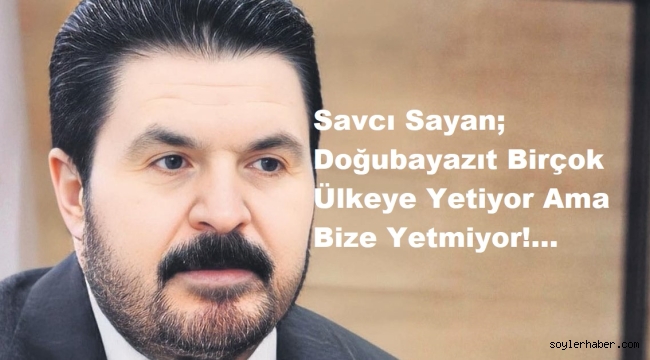 SAVCI SAYAN NE DİYOR?