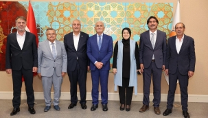 AK PARTİLİ BELEDİYE BAŞKANLARI ANKARA'DA NABIZ YOKLADILAR