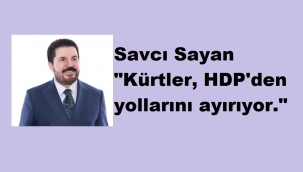 SAVCI SAYAN: HDP VE KÜRTLER