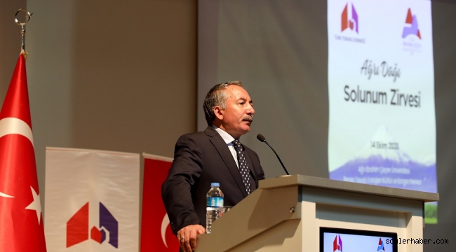 ​​​​​​​AİÇÜ'de "Ağrı Dağı Solunum Zirvesi" Çalıştayı Düzenlendi