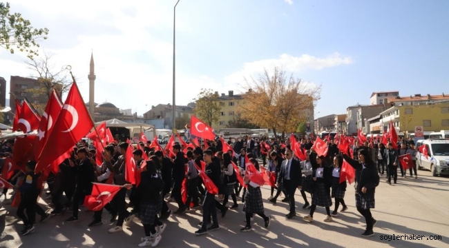 DOĞUBAYAZIT'TA CUMHURİYET YÜRÜYÜŞÜ
