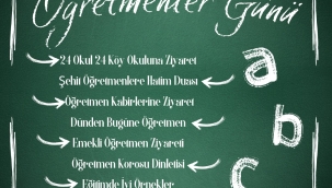 Ağrı'da 24 Kasım Öğretmenler Günü etkinlikleri başlıyor