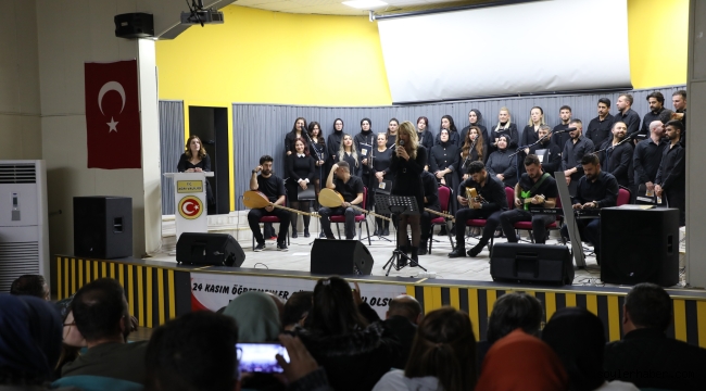 Ağrı'da Öğretmenler Günü'ne özel koro konseri