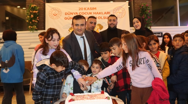 Ağrı'da SED hizmetinden yararlanan çocuklar için program düzenlendi 