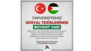 AİÇÜ'den İsrail'e Destek Veren Markaların Ürünlerine Boykot