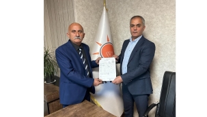  ALİ FUAT DAŞDEMİR, AK PARTİ'DEN DOĞUBAYAZIT BELEDİYE BAŞKAN ADAY ADAYLIĞI MÜRACAATINI YAPTI