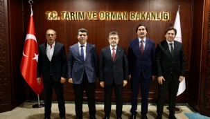 BAKAN YUMAKLI'YA AĞRI'NIN SORUNLARINI İLETTİLER.