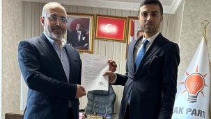  M. SALİH KONYAR DOĞUBAYAZIT BELEDİYE BAŞKAN ADAY ADAYLIĞI İÇİN MÜRACAAT ETTİ