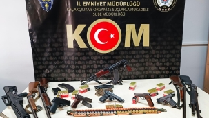 AĞRI PATNOS MERKEZLİ 7 AYRI İLDE SİLAH OPERASYONU 