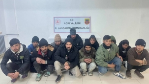 DOĞUBAYAZIT JANDARMA'DAN GÖÇMEN OPERASYONU 