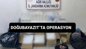 Doğubayazıt'ta Kaçakçılık Operasyonu 