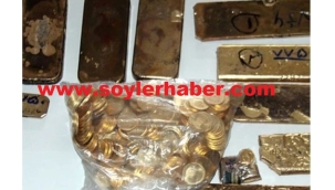 GÜRBULAK GÜMRÜK KAPISI'NDA KÜLÇE ALTIN ELE GEÇİRİLDİ