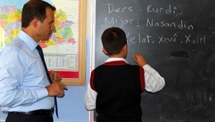  KÜRTÇE DERS SEÇEN ÖĞRENCİ SAYISINDA DÜŞÜŞ