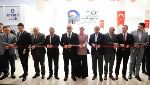 Ağrı Valisi Mustafa KOÇ ve Eşi Neslihan GÜL KOÇ Yüreğimde Kudüs Resim Sergisinin Açılışına Katıldı 