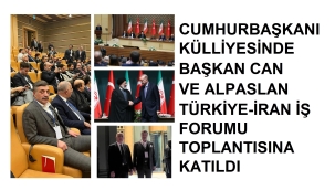 BAŞKAN CAN VE ALPASLAN ​​​​​​​KÜLLİYEDE