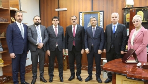  Rektör Alma'dan Irak YÖK Bakan Yrd. Abid Al-Jumaily'e Ziyaret