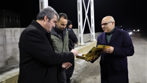 VALİ KOÇ'UN YILBAŞI ZİYARETLERİ 