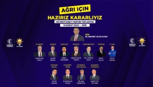 AK PARTİ AĞRI İLÇE BELEDİYE BAŞKAN ADAY TANITIMINDA SALONLARA SIĞMADI.