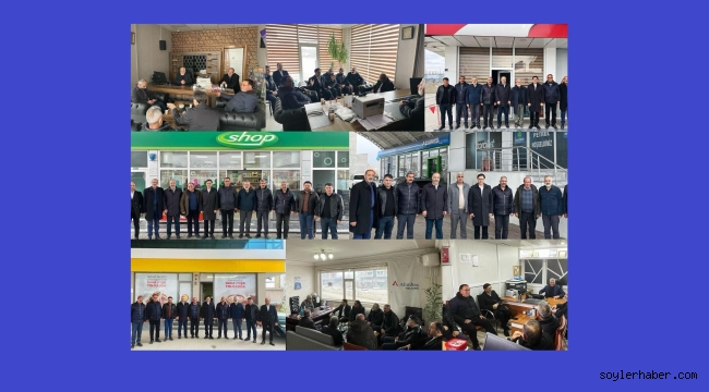 AK PARTİ DOĞUBAYAZIT BELEDİYE BAŞKAN ADAYI CELİK, ESNAF VE EV ZİYARETLERİNDE