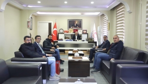  KAYMAKAM EKİNCİ'YE ​​​​​​​DAİB, GÜMRÜK SORUNLARINI İLETTİ