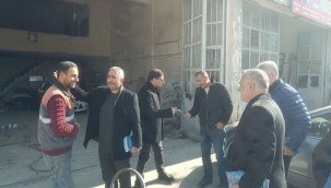  DOĞUBAYAZIT'TA AK KADROLAR SAHA GEZİLERİNE DEVAM EDİYOR