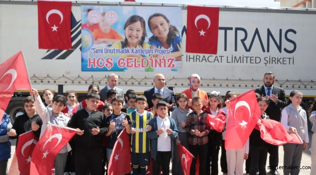 AĞRILI ÖĞRENCİLERDEN DUYARLILIK  "SENİ UNUTMADIK KARDEŞİM"