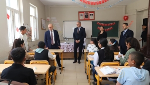 ​​​​​​​DOĞUBAYAZIT KAYMAKAMI EKİNCİ, KÖY OKULUNU ZİYARET ETTİ.