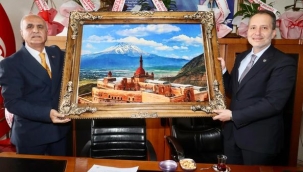 YRP GENEL BAŞKANI ERBAKAN, AĞRI'DA