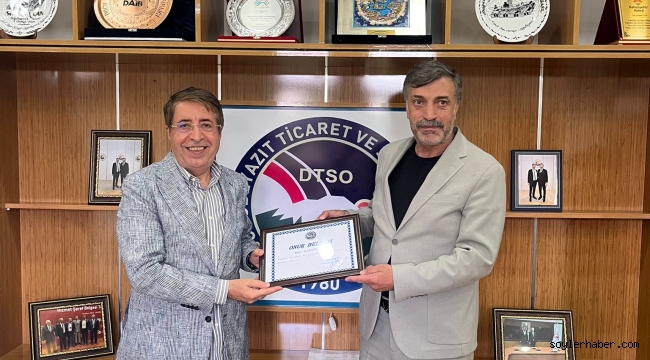 Doğubayazıt Ticaret ve Sanayi Odası'na Av. Nedim Kolan'dan ziyaret