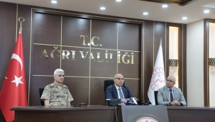 Valilik Güvenlik ve Asayişte Ağrı'da "2024 Temmuz Ayında" Yaptığı Çalışmalar