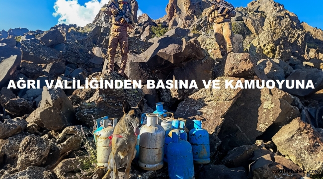 AĞRI VALİLİĞİNDEN AÇIKLAMA
