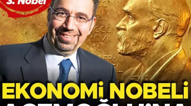 Ekonomi Nobeli Türk Prof. Dr. Daron Acemoğlu'na Verildi