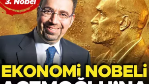 Ekonomi Nobeli Türk Prof. Dr. Daron Acemoğlu'na Verildi
