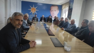 ​​​​​​​AK Parti Doğubayazıt İlçe Başkanlığına Doğubayazıt Tic. Odasından Hayırlı Olsun Ziyareti.