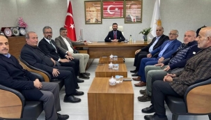 DTSO BAŞKANI CEMAL CAN'IN AK PARTİ ZİYARETİ