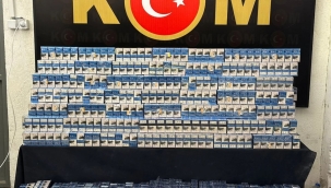 AĞRI VE DOĞUBAYAZIT'TA 5.435 GÜMRÜK KAÇAĞI SİGARA ELE GEÇİRİLDİ.