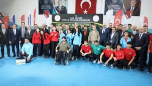 Sporcu Memleketi Ağrı'da 239 Kalemde Sporcuya Malzeme Desteği!