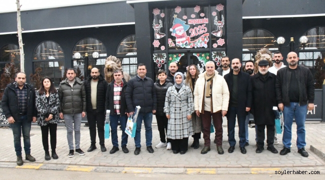 10 Ocak Çalışan Gazeteciler Günü Dolayısıyla Doğubayazıt Belediye Başkanları Basın Mensuplarıyla Bir Araya Geldi.