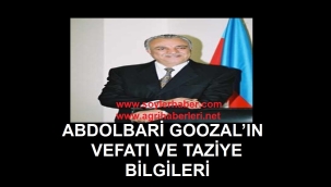 ​​​​​​​ABDOLBARİ GOOZAL'IN VEFATI VE TAZİYE YERİ